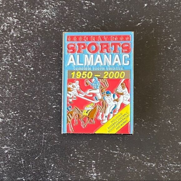 Back to the Future Almanac Pin/ Brooch - Picture 2 of 4